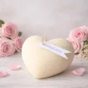 Serce – świeca sojowa dekoracyjna wolnostojąca handmade